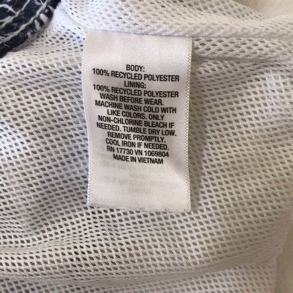 Men’s swimming trunks, Navy and white. - Picture 9 of 9